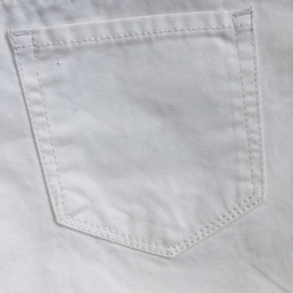 Lei Tatum High Rise Cream Denim Shorts NWT - Picture 5 of 6